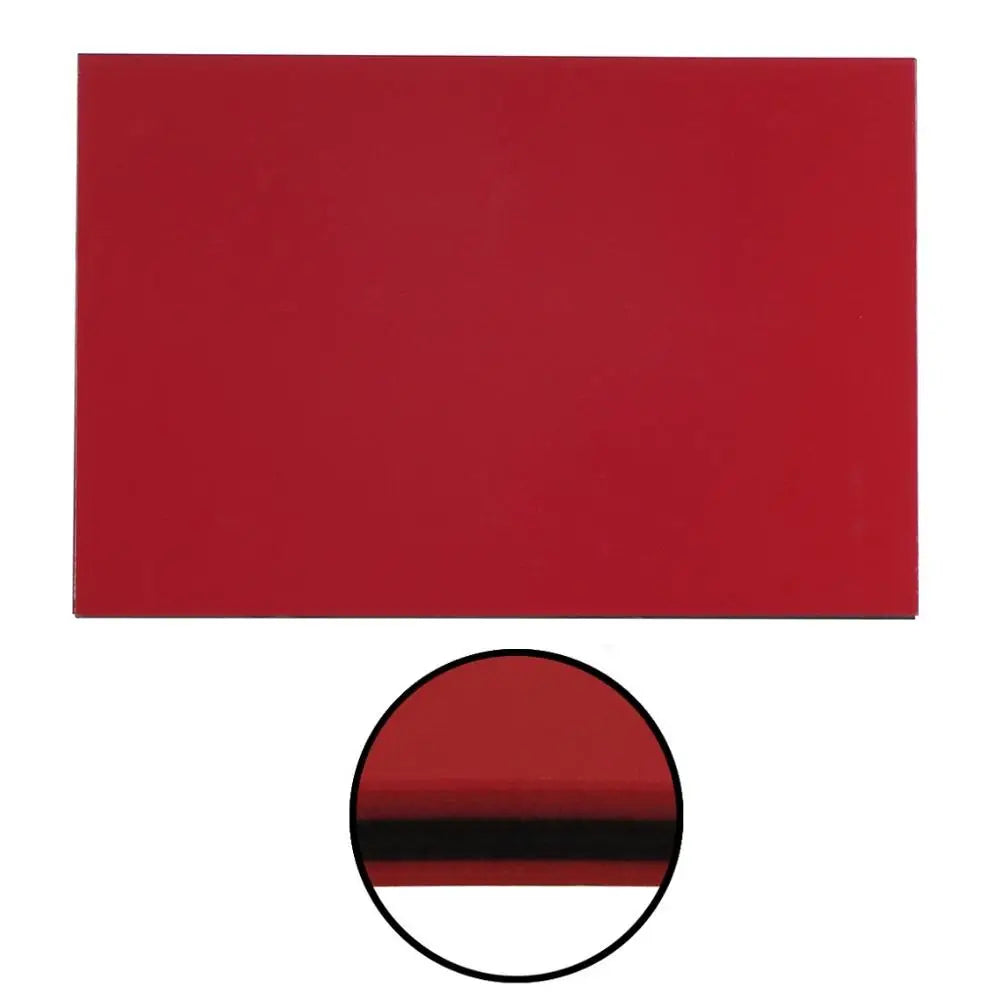 Guitar Pickguard Material - 3-Ply Red - 17 x 11.5 inch Pickguard Blank Default Title - Ploutone