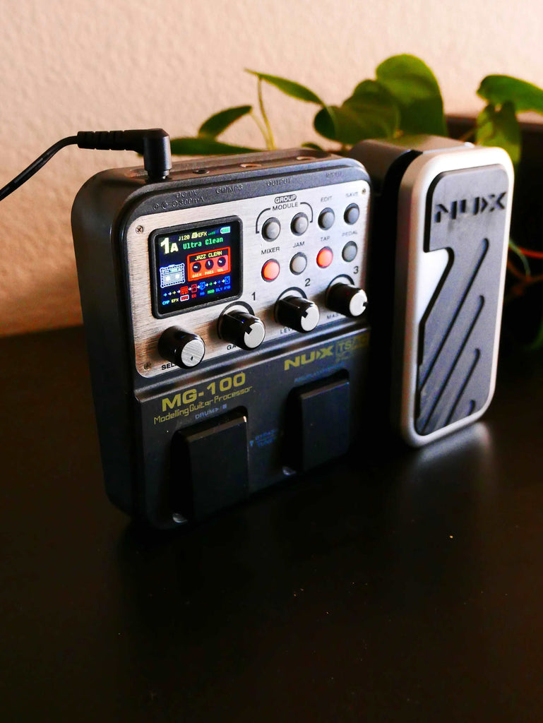 best nux pedals Nux Mg-100 Multi-Efekt Gitar Efekt Pedalı Gitar Prosesörü