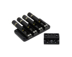 Nova Guitar Parts 4-String Headless Bass Bridge - Ploutone