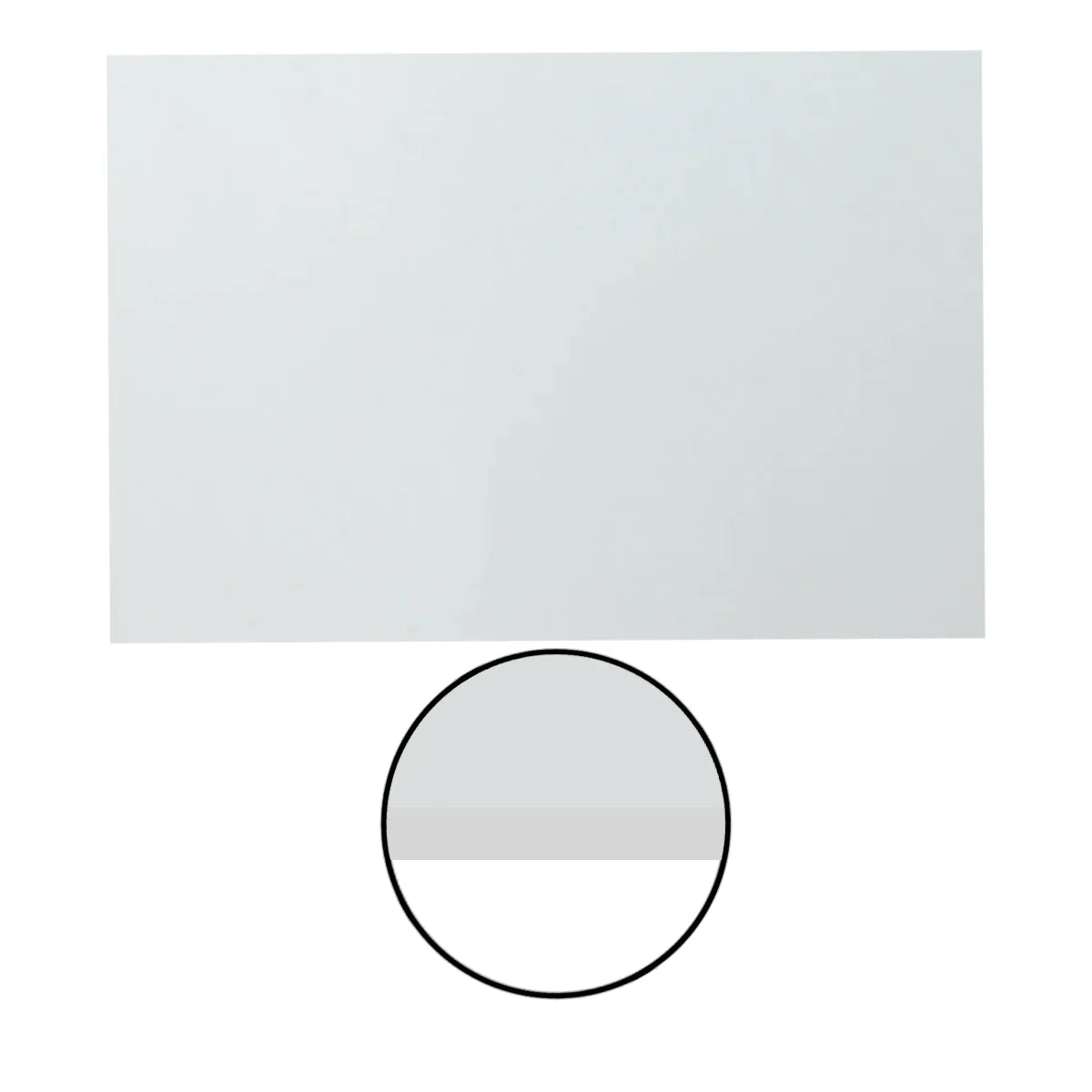 Guitar Pickguard Material - 1-Ply White - 17 x 11.5 inch Pickguard Blank Default Title - Ploutone