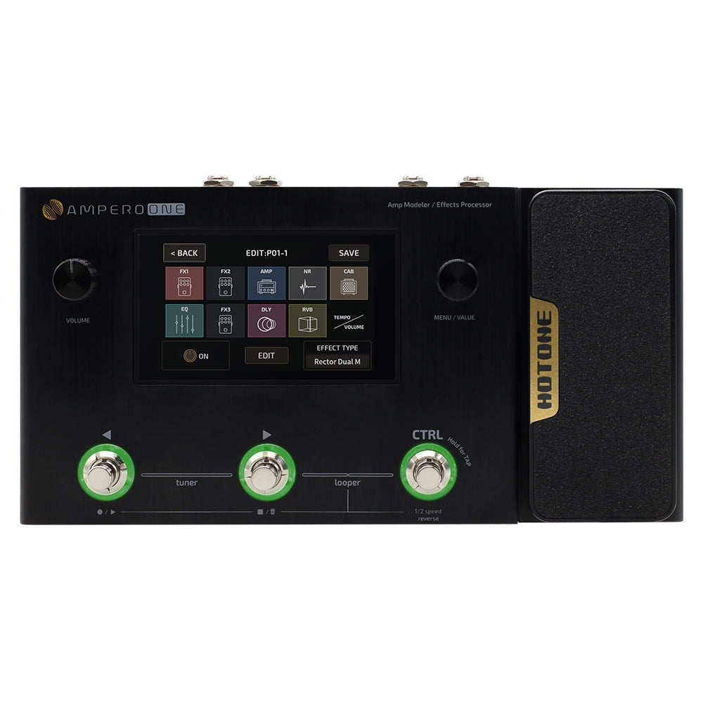 hotone pedal amp Hotone Ampero One Amp Modeler/ Effects Processor
