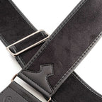 RightOn Steady Talisman Divine Black Guitar Strap - Ploutone
