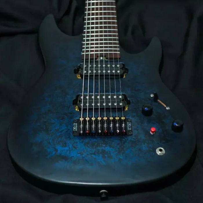 Nova Guitar Parts 8-String Fixed Bridge - Ploutone